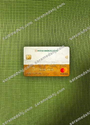 Slovenia Intesa Sanpaolo Bank, Poslovalnica Koper bank mastercard photolook front
